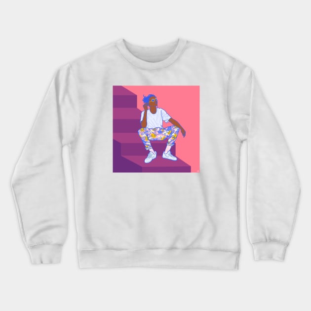 Waiting Crewneck Sweatshirt by LauraOConnor